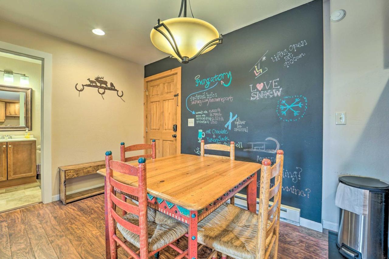 Durango Resort Condo With Balcony And Mtn Views! Durango Mountain Resort  Exteriör bild