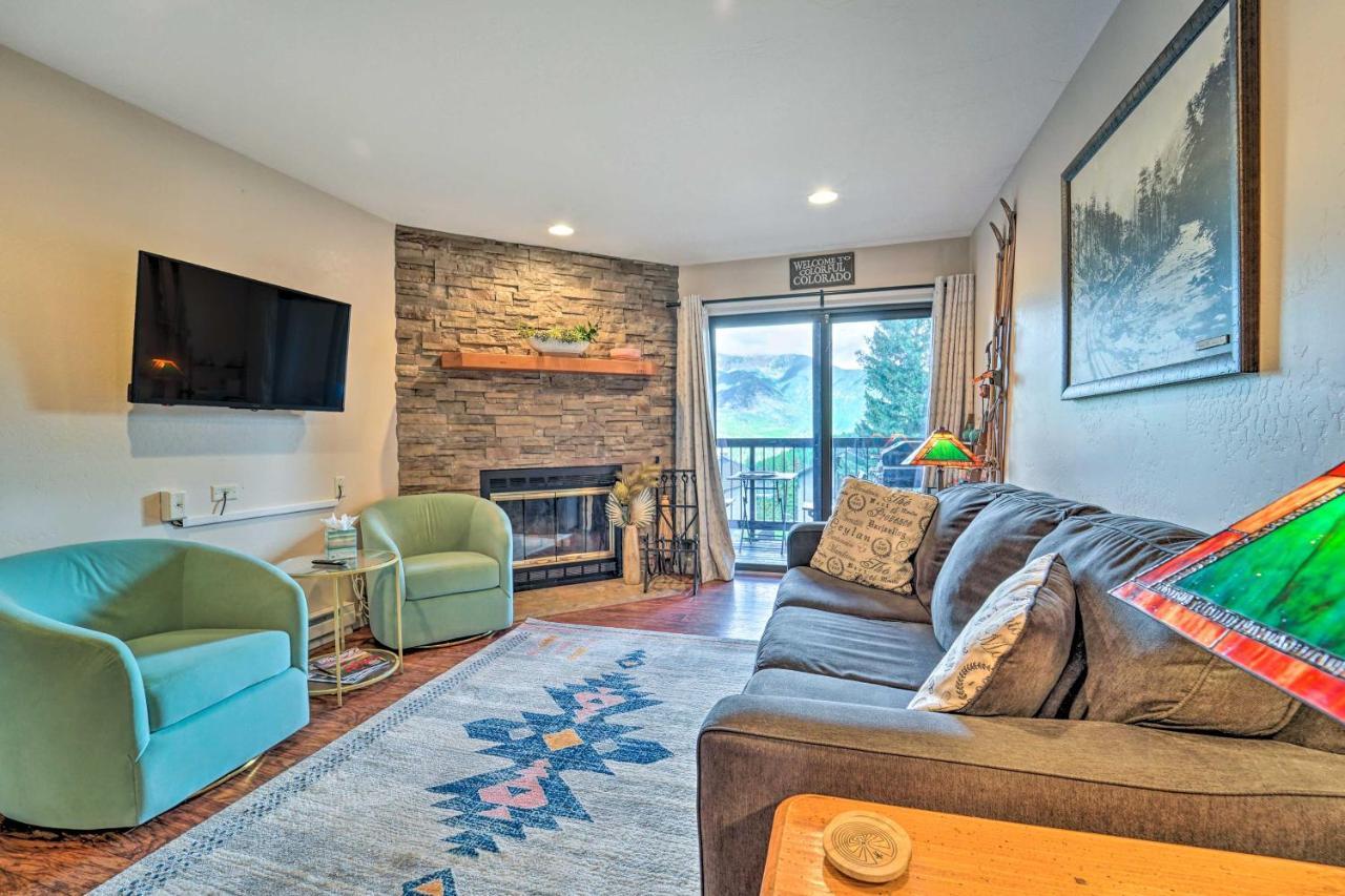 Durango Resort Condo With Balcony And Mtn Views! Durango Mountain Resort  Exteriör bild